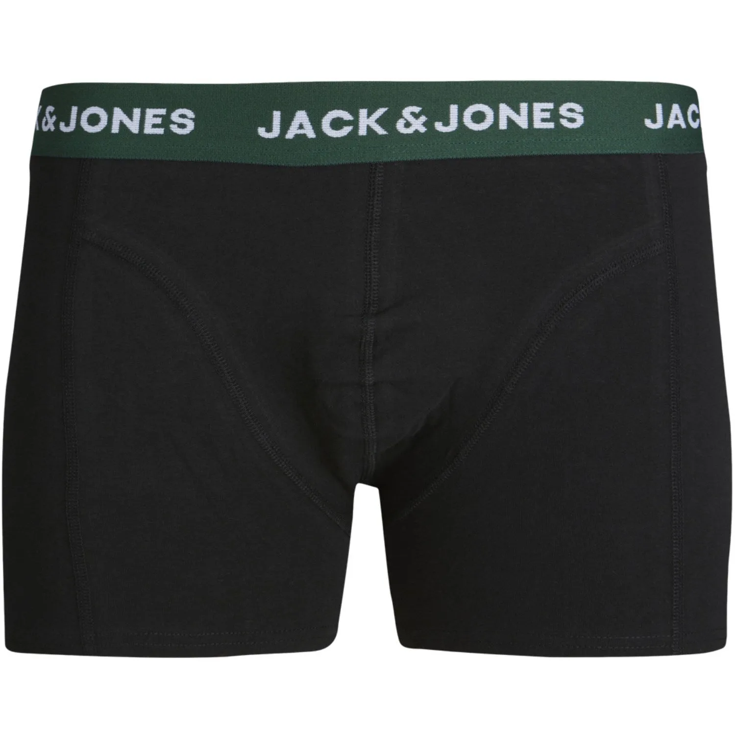Natural Feel Jack & Jones Junior Dark Green Jacgab Trunks 3 Pack Jnr Noos