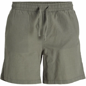 Water Repellent Coating Jack & Jones Junior Agave Green Aiden Summer Jogger Shorts