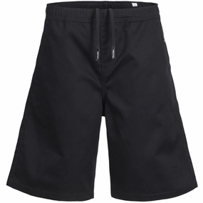 Jack & Jones Junior Black Tony Clean Boeriis Long Shorts Clean Feel