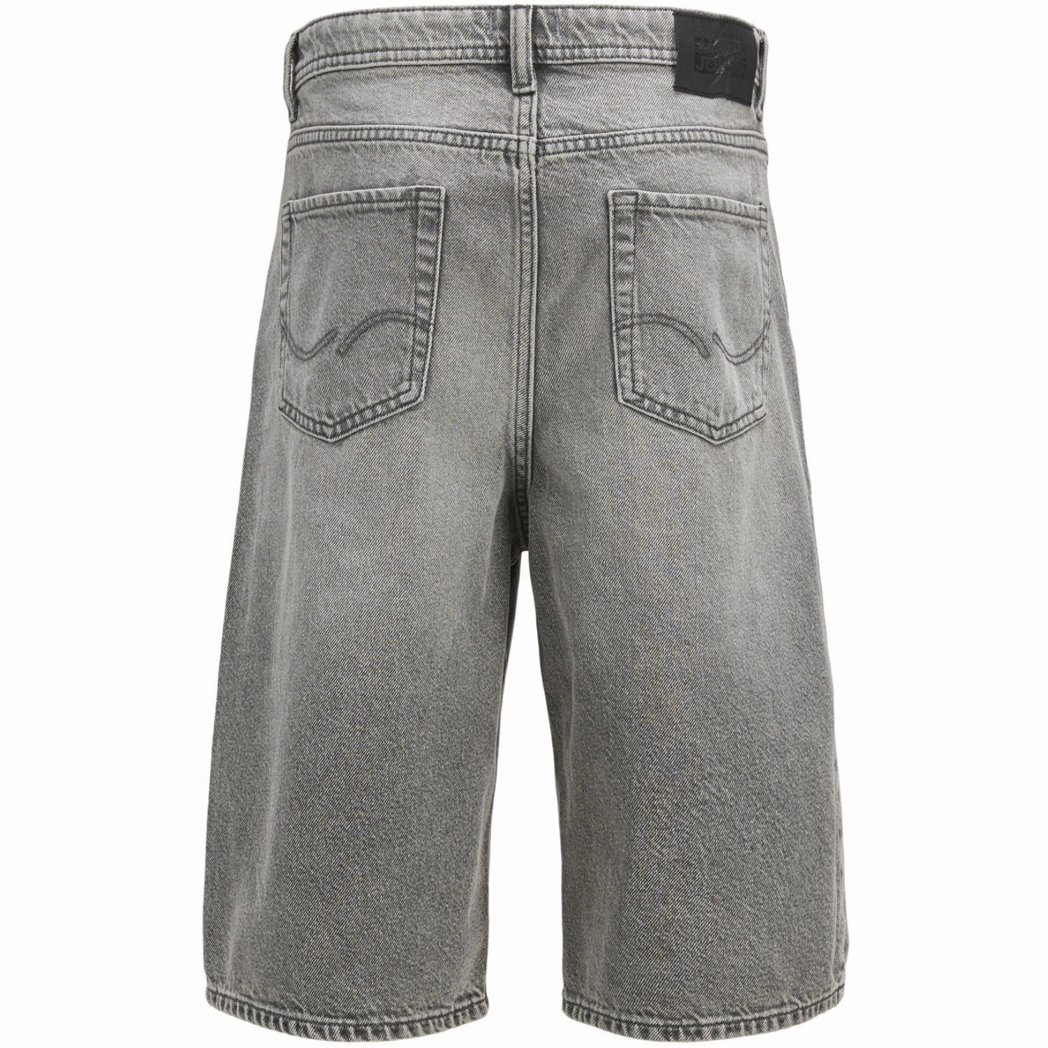 Jack & Jones Junior Grey Denim Iron Original Shorts Sq 204 Summer essentials Trendy Mood