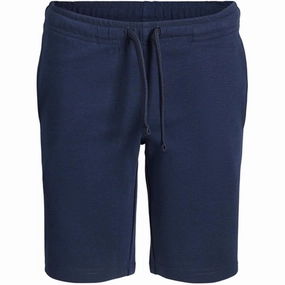 Jack & Jones Junior Navy Blazer Basic Sweat Shorts EcoFriendlyMaterials