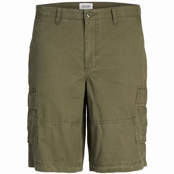 Jack & Jones Junior Olive Night Cole Campaign Shorts Tear Resistant Panels