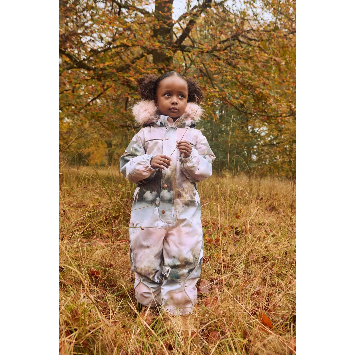 Formal-look Molo Utopia Polaris Fur Junior Snowsuit