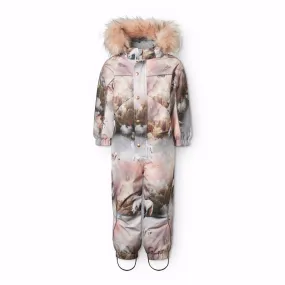Trendy weekend shirt Decorative-Design Molo Utopia Polaris Fur Junior Snowsuit