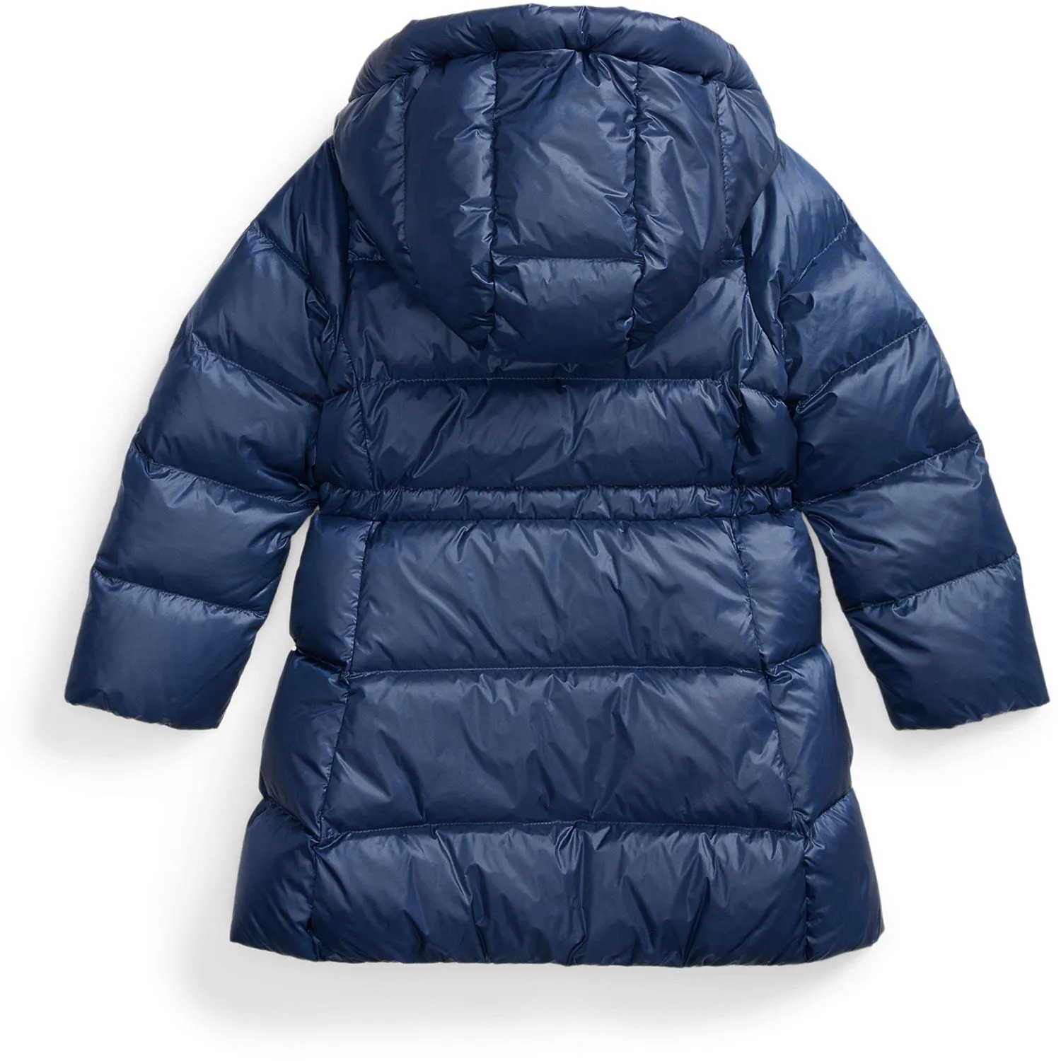 Smooth-Finish Minimalist-Style Polo Ralph Lauren Newport Navy Celia Coat