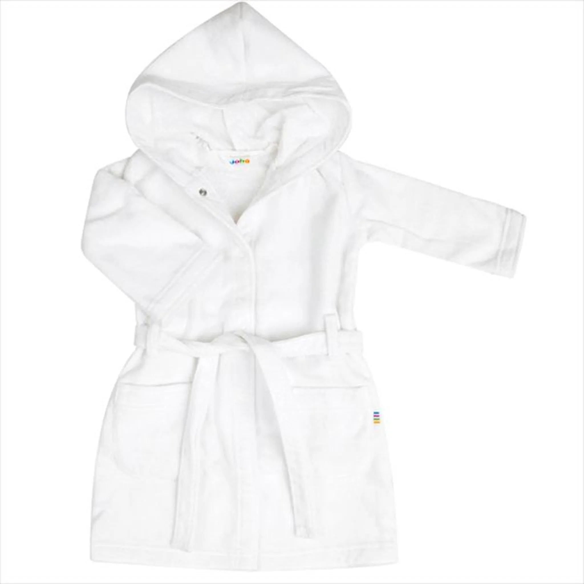 Joha Bathrobe White Roomy Silhouette Casual Wear