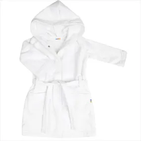 Sleep Layer Breathable Mesh Panels Joha Bathrobe White