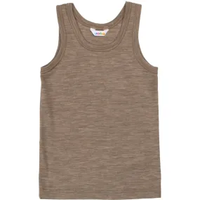 Joha Beige Melange Undershirt Compact Packable persona