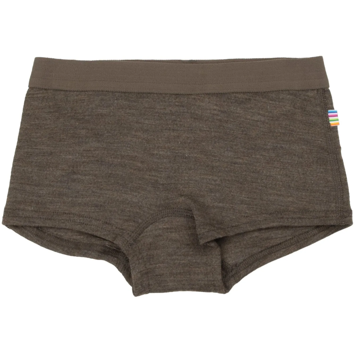 Spandex Mix Joha Brown Melange Boxer Shorts