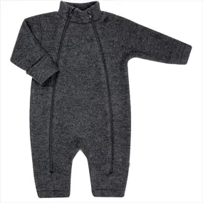 Gathered-Detail Joha Jumpsuit Wool 2 in 1 Greymelange