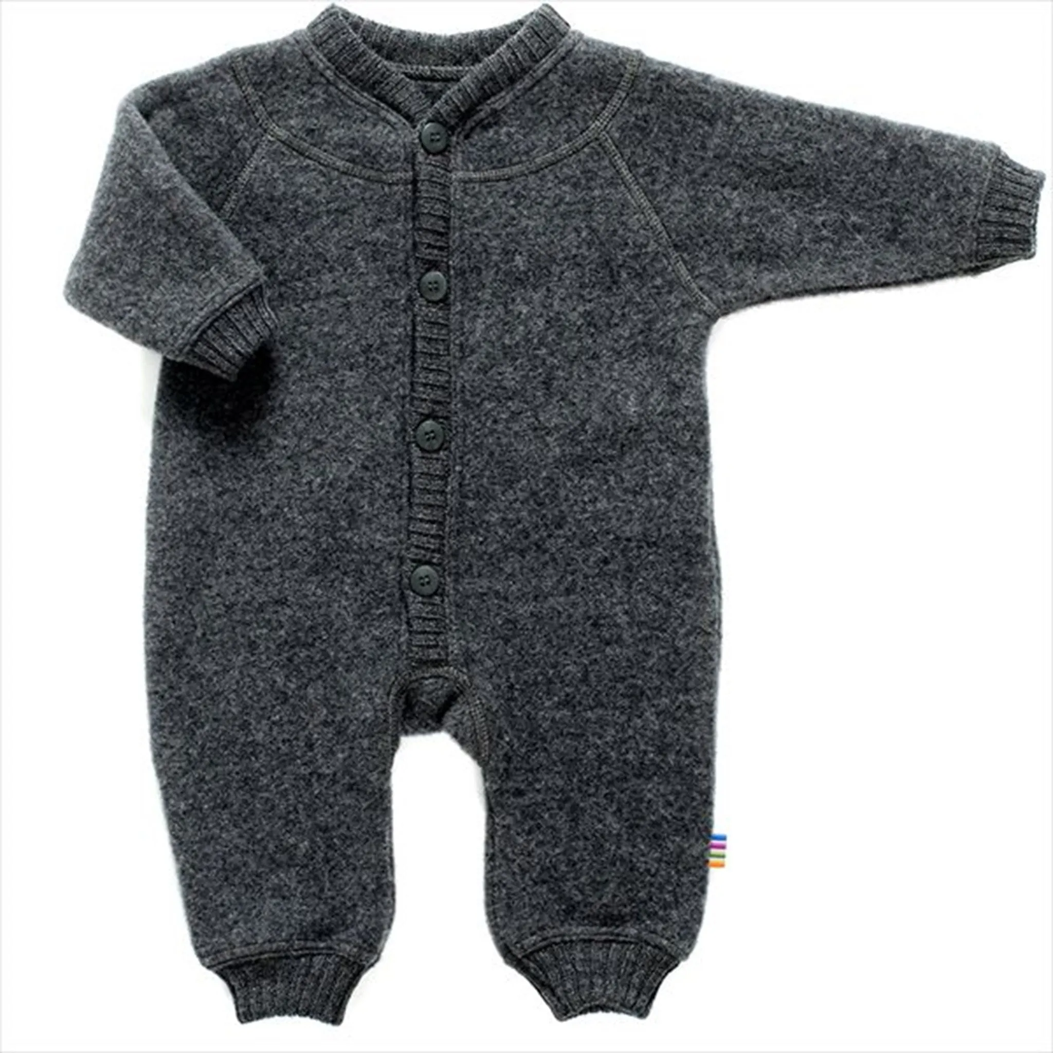 Joha Jumpsuit Wool Greymelange Handmade