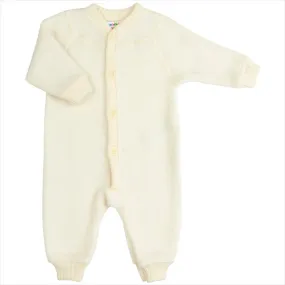 Belted-Waist Travel-Essential Joha Jumpsuit Wool Nature