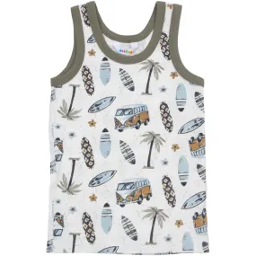 Reinforced Seams Joha Off white Undershirt