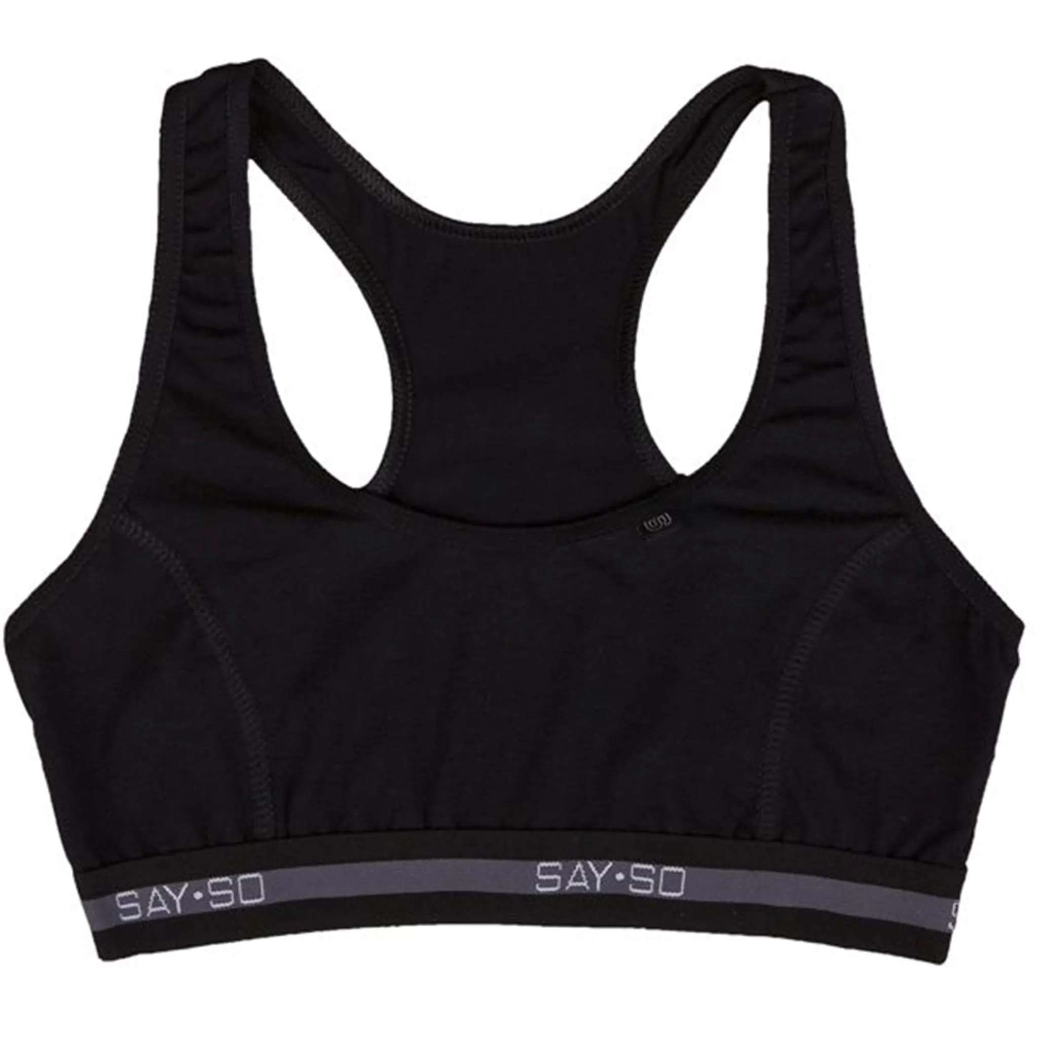 Joha Say So Sports Top Black Soft Silk