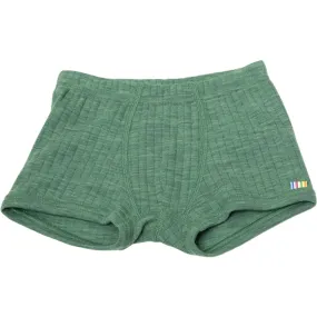 Friction reduction Classic Ease Joha Wool Green Boxershorts Basic