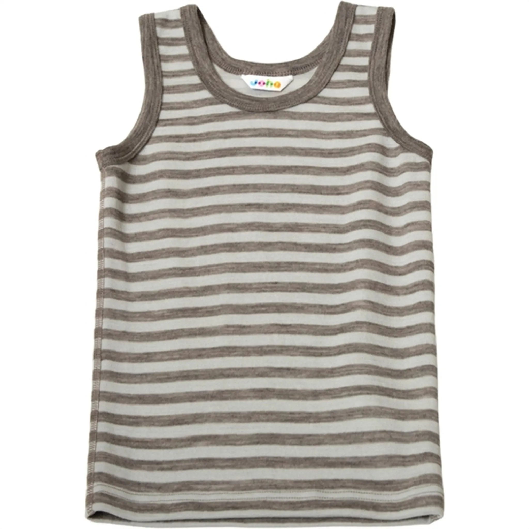 Tear Resistant Fabric Core Joha Wool Mint Strip Undershirt