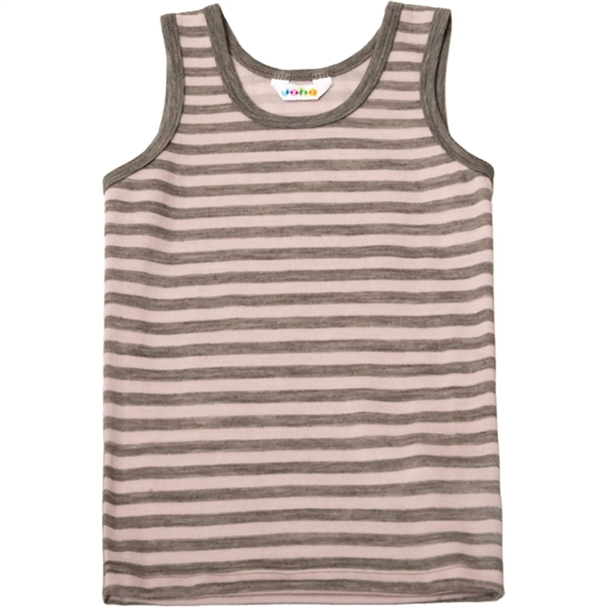 Moment Joha Wool Pink Stripe Undershirt