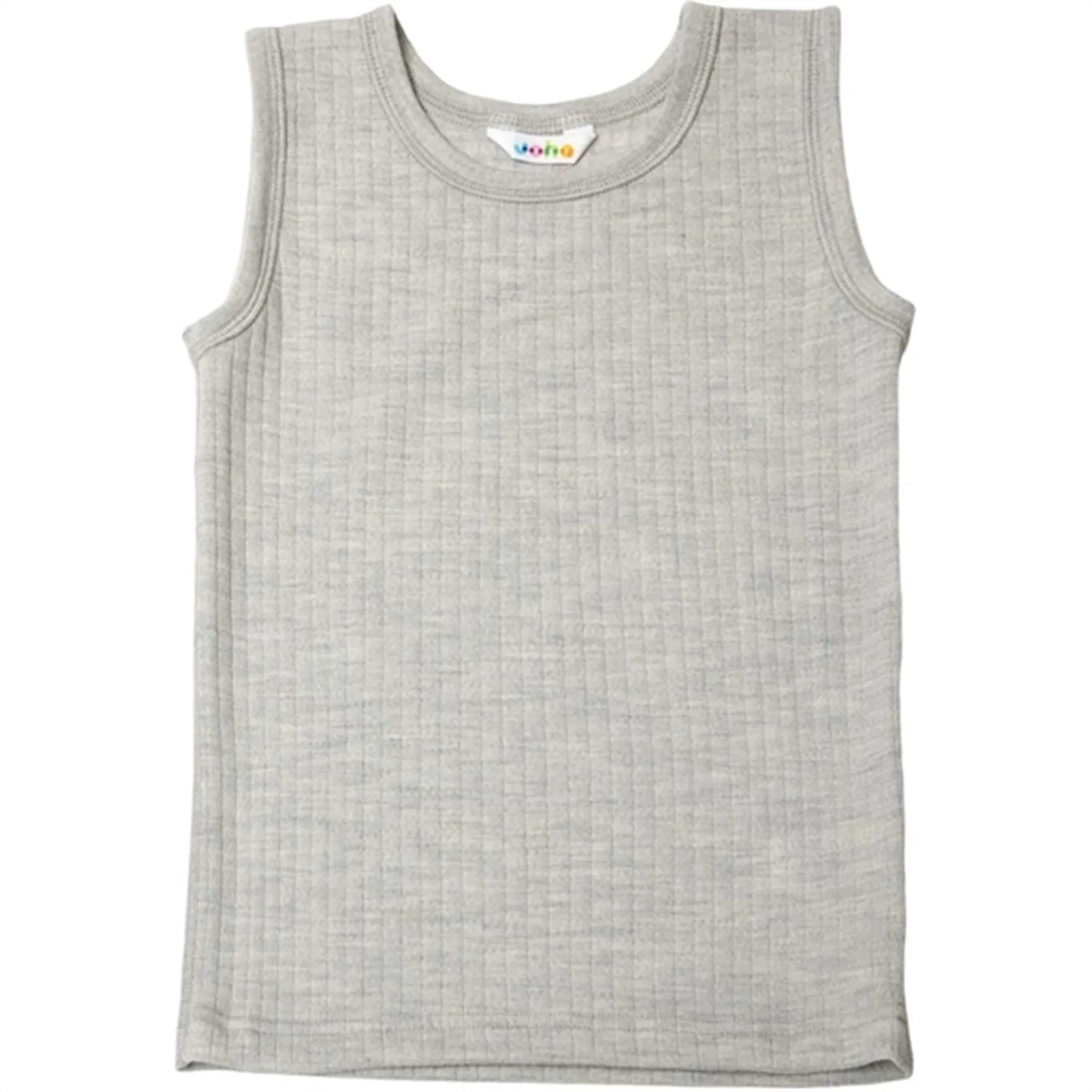 Joha Wool Silver Melange Undershirt Sporty
