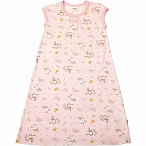 Soft Rest Joha Bamboo Pink AOP Nightgown