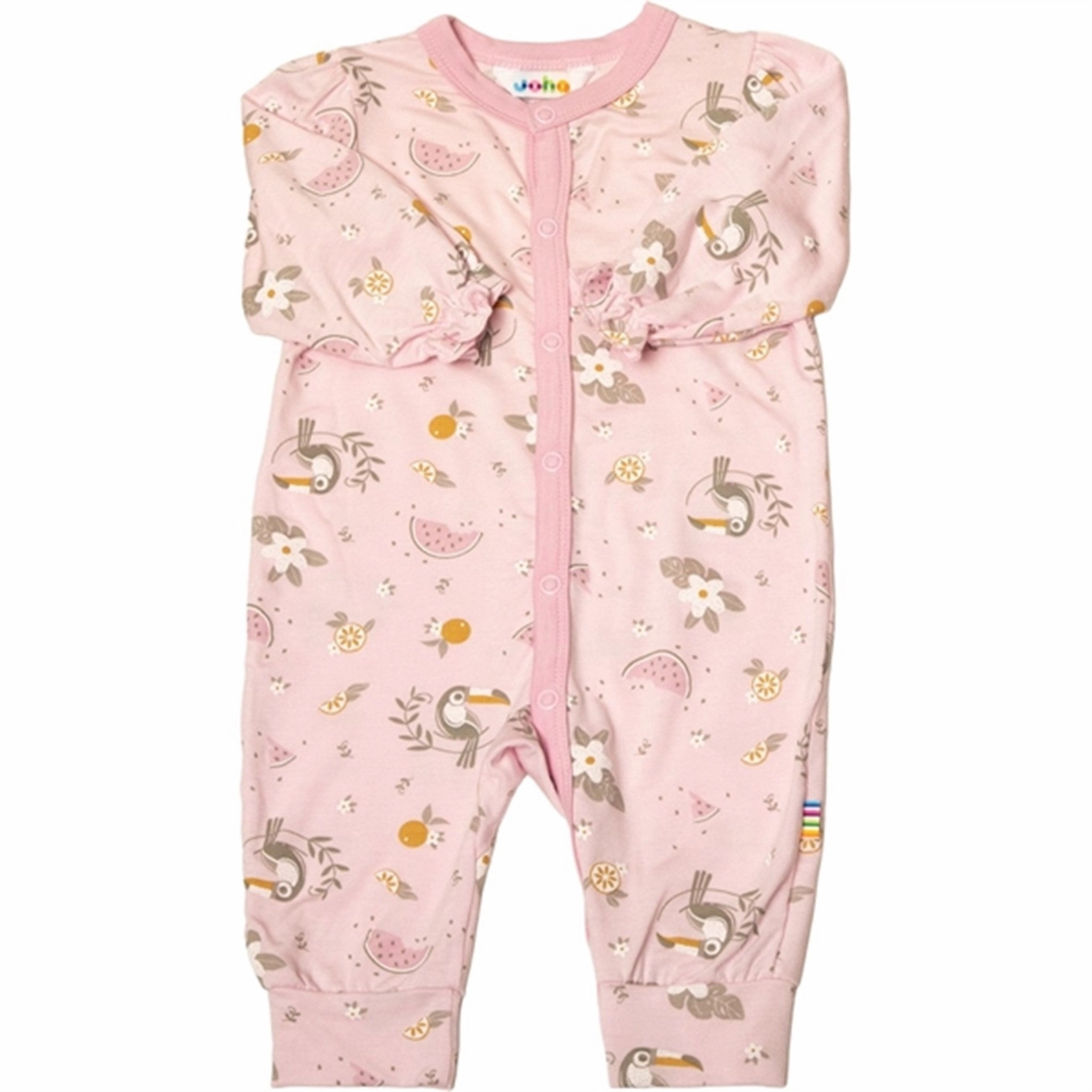 Luxury Teen Joha Bamboo Pink AOP Nightsuit