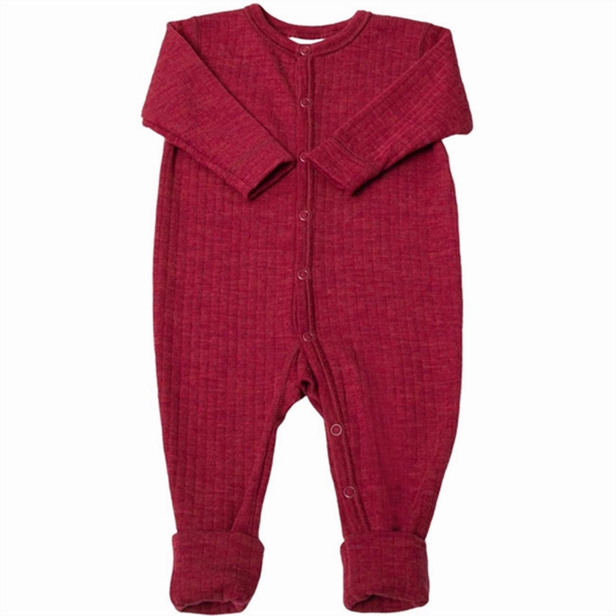 Retro Charming Joha Wool Fuchsia Melange Nightsuit