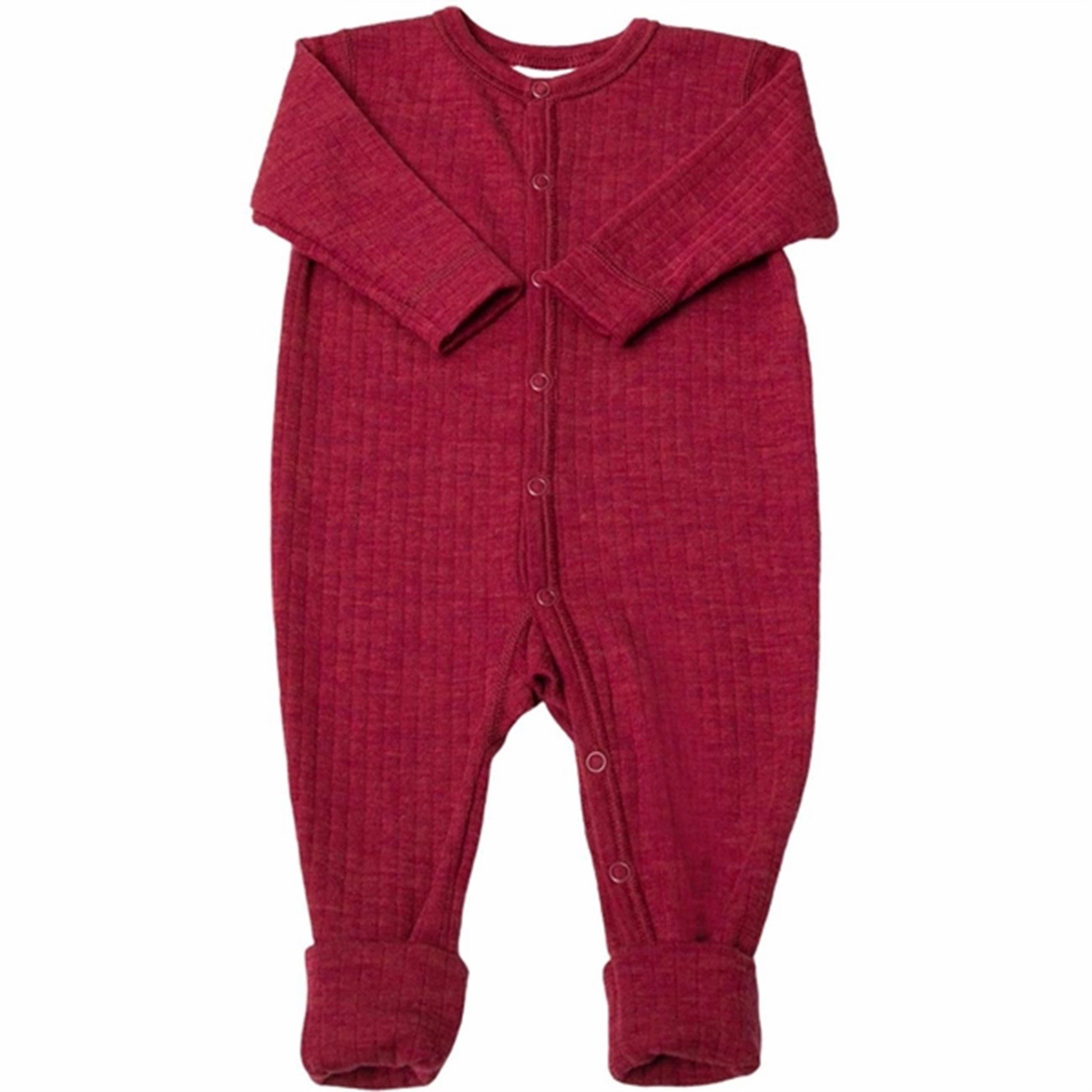 Music Yoga Retro Kids Joha Wool Fuchsia Melange Nightsuit