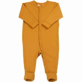 Day Off Fit Joha Wool Yellow Nightsuit 2in1 Foot Basic