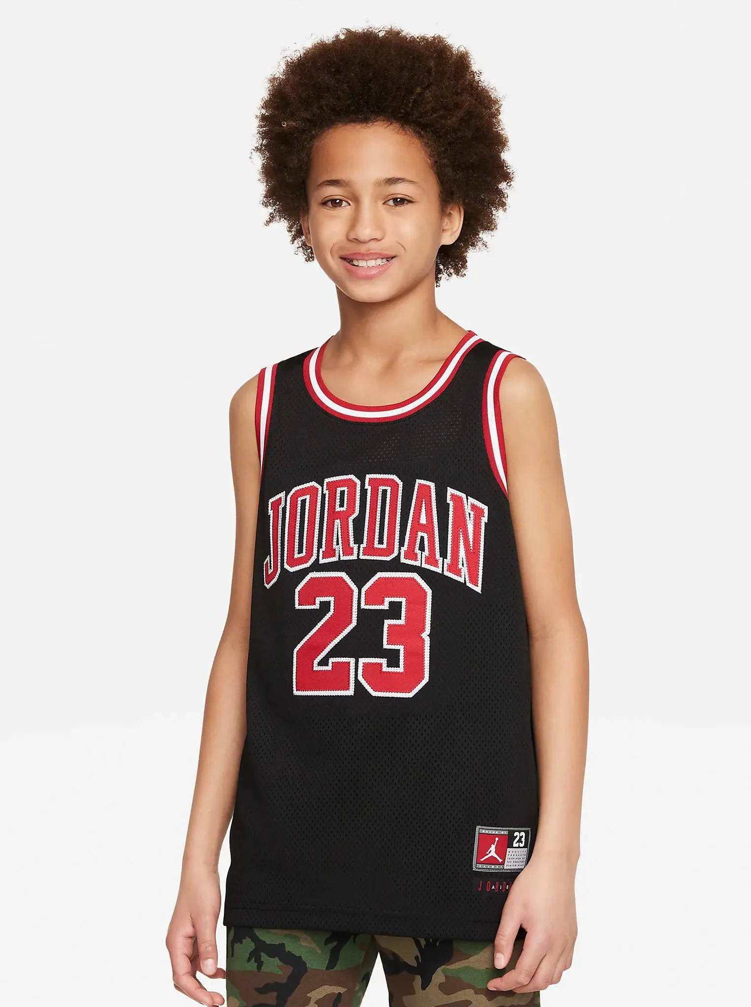 Art Gallery Animal Print Jordan 23 Jersey Youth