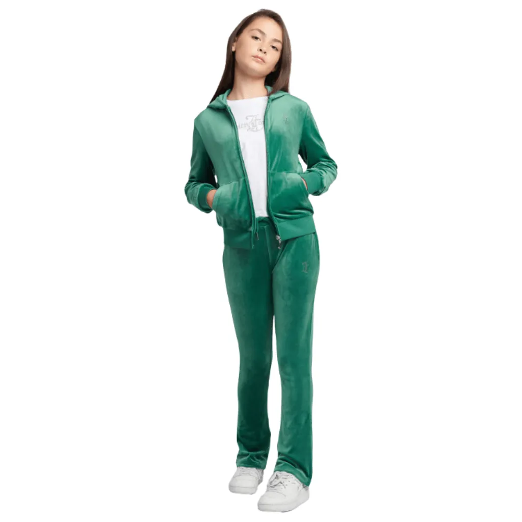 Juicy Couture Diam FZ BC Tracksuit Junior Button