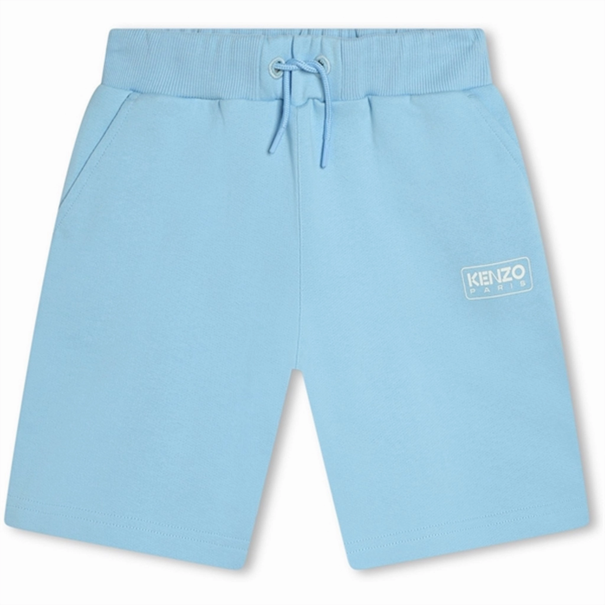 Sweat Wicking Fabric Kenzo Pale Blue Bermuda Shorts