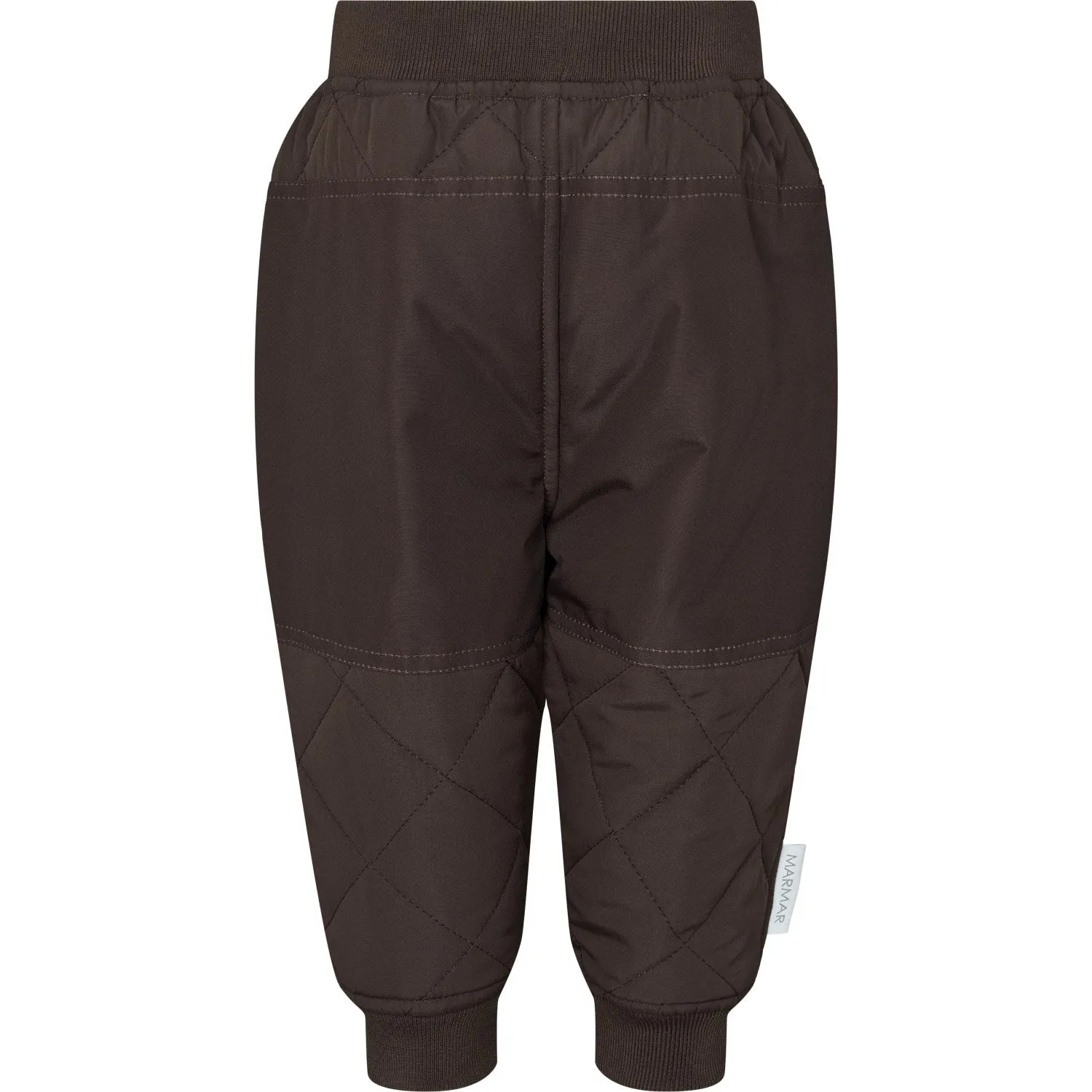 Countryside-Style Romantic-Style MarMar Thermo Quilt Bitter Chocolate Odin Pants