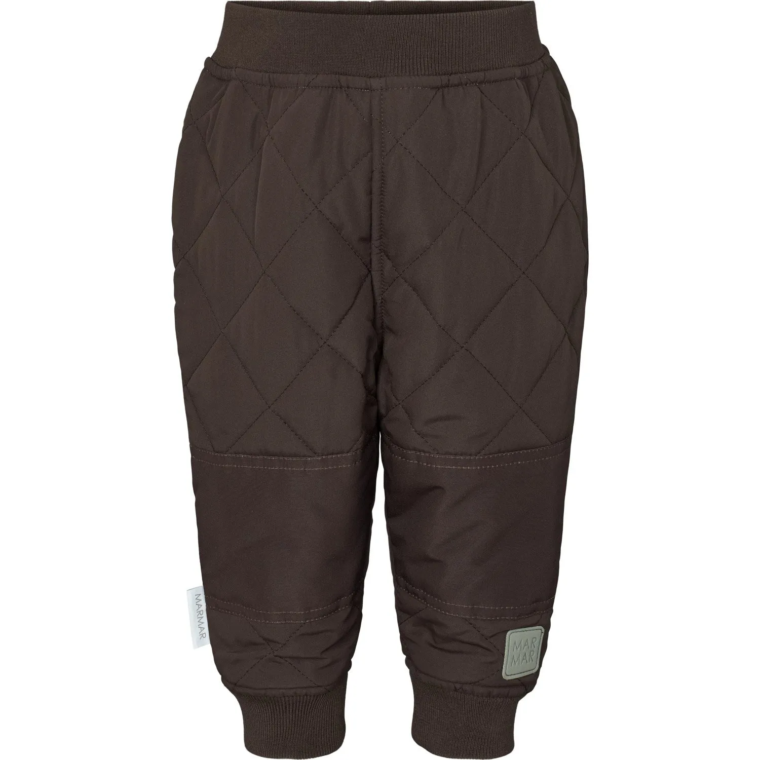 Vintage-Inspired Machine-washable MarMar Thermo Quilt Bitter Chocolate Odin Pants