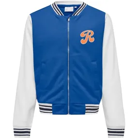 Kids ONLY Dazzling Blue Rebel Connie Marais Bomber Jacket Assignment Remember