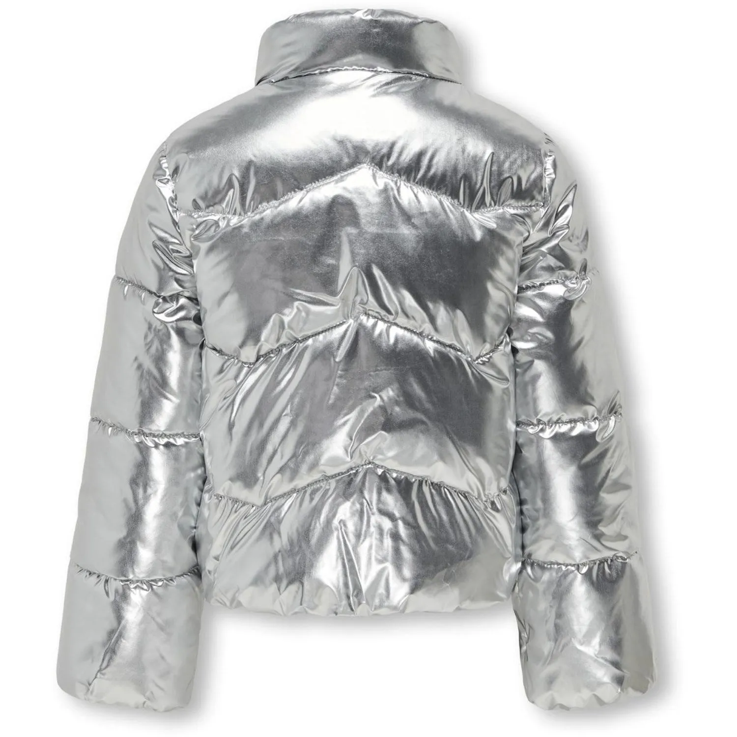 Sombrero Generosity kids ONLY Silver Pearl Puffer Jacket