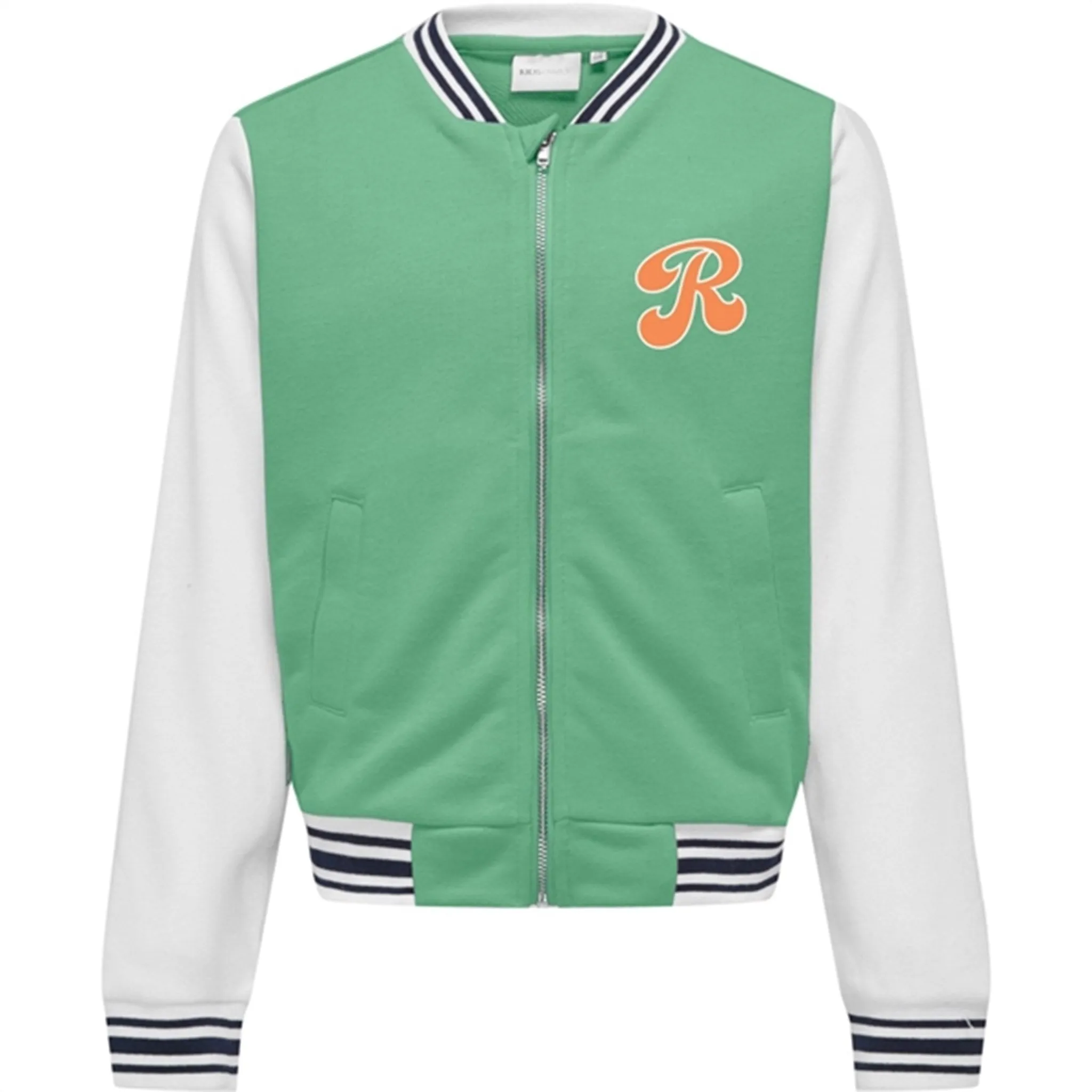 Zippered Closure Graphic Kids ONLY Spring Bouquet Rebel Connie Marais Bomber Jacket