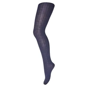 Body Shaping Wear MP 128 Wool Rib Tights 498 Dark Denim Melange