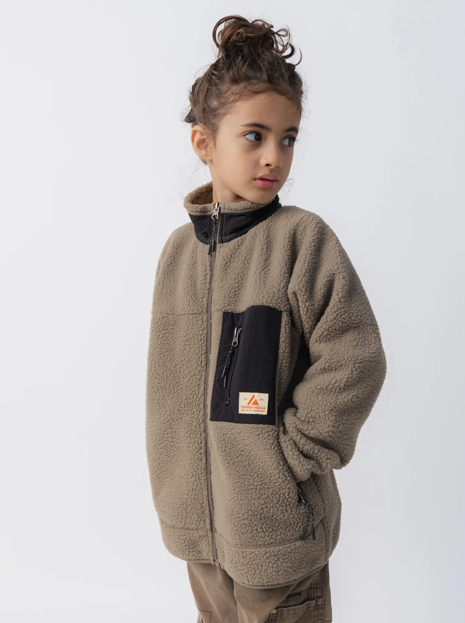 workout wear Weekend Wear Kids Terra Sherpa Jacket