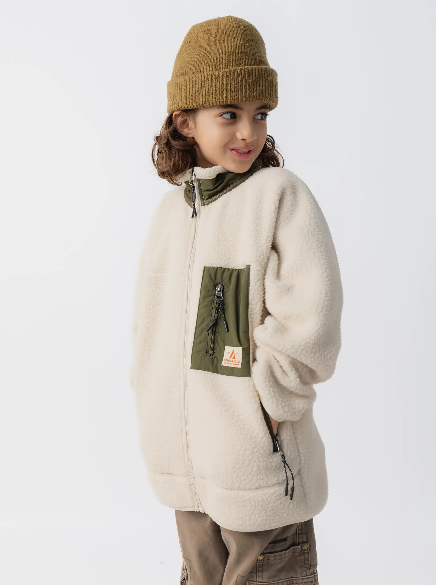 Kids Terra Sherpa Jacket Mesh