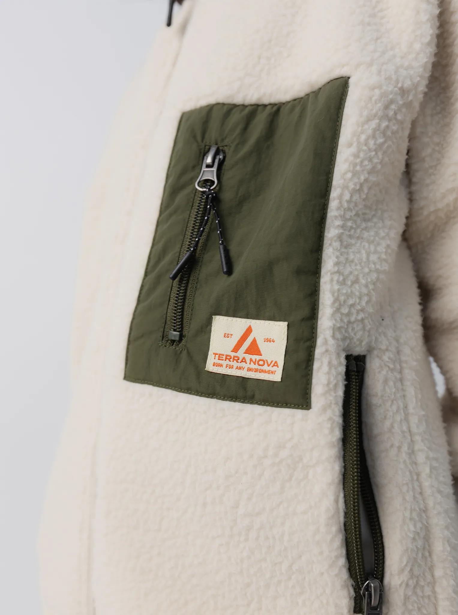 Comfortable fit Fresh Kids Terra Sherpa Jacket