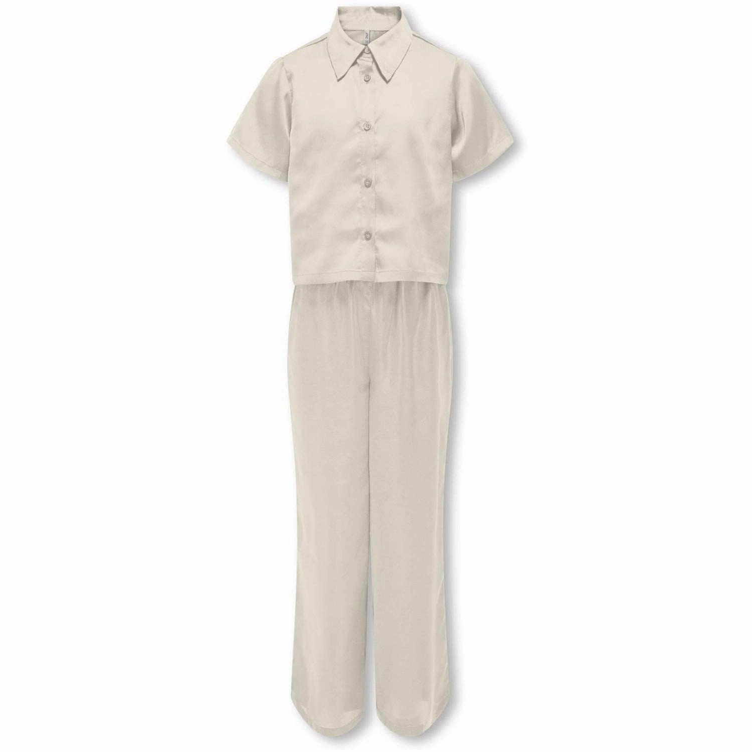 kids ONLY Birch Sarah Long Satin Nightwear Set Basic Comfort Sleep Layer