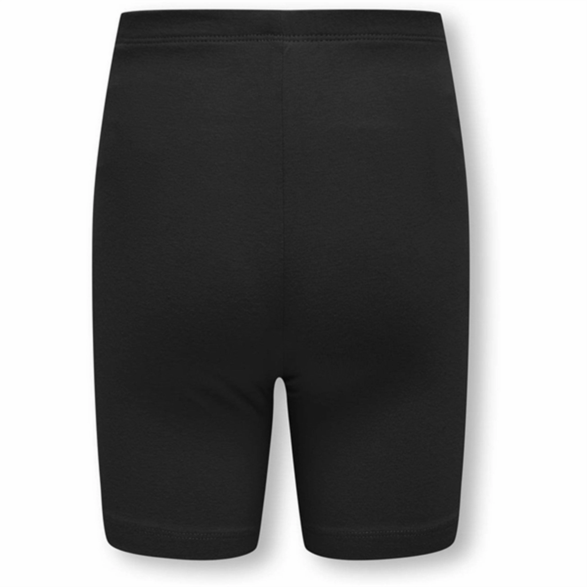 Kids ONLY Black Love Life Cycling Shorts UPFProtection Sporty Comfort