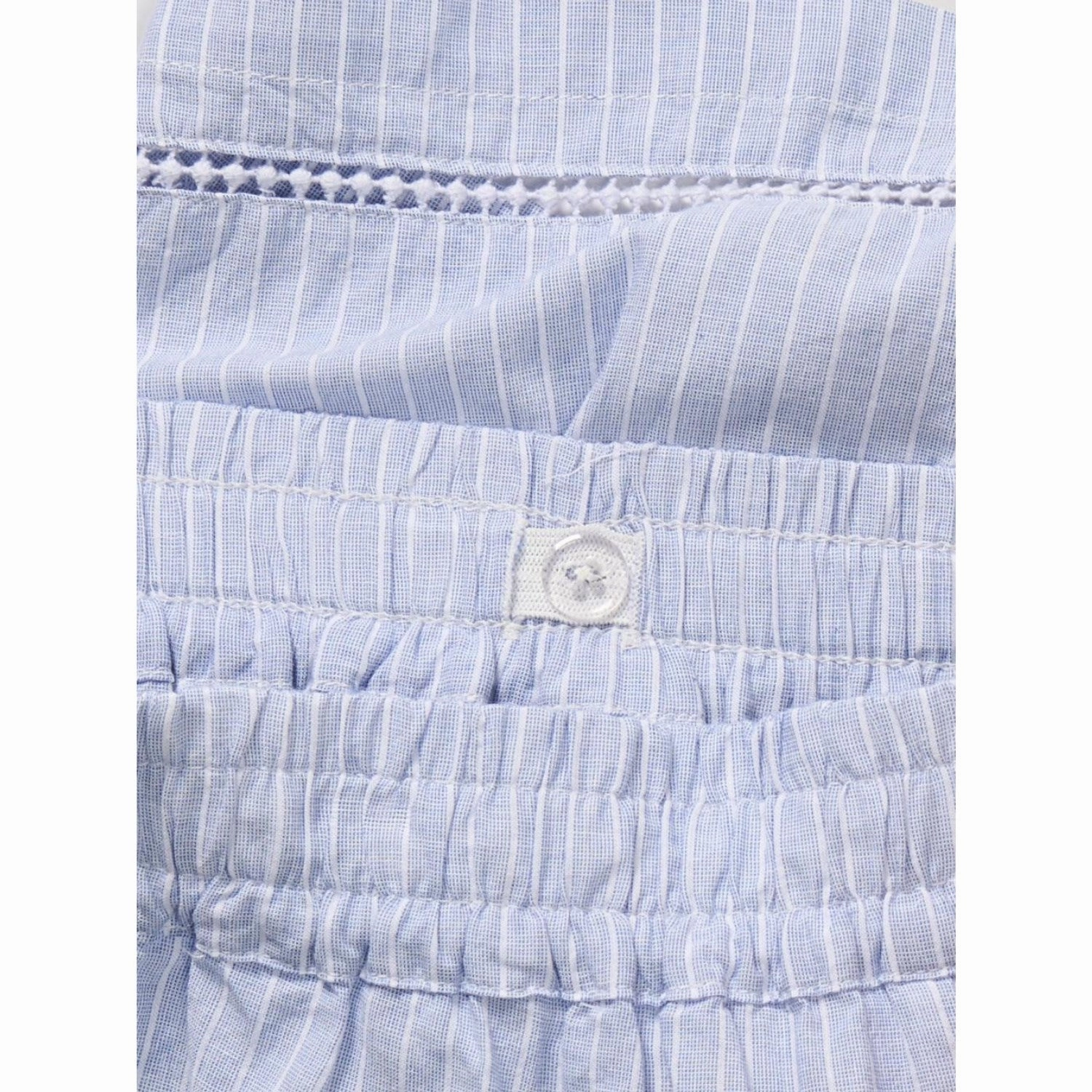 kids ONLY Cashmere Blue White Daimi Detail Shorts Retro Style