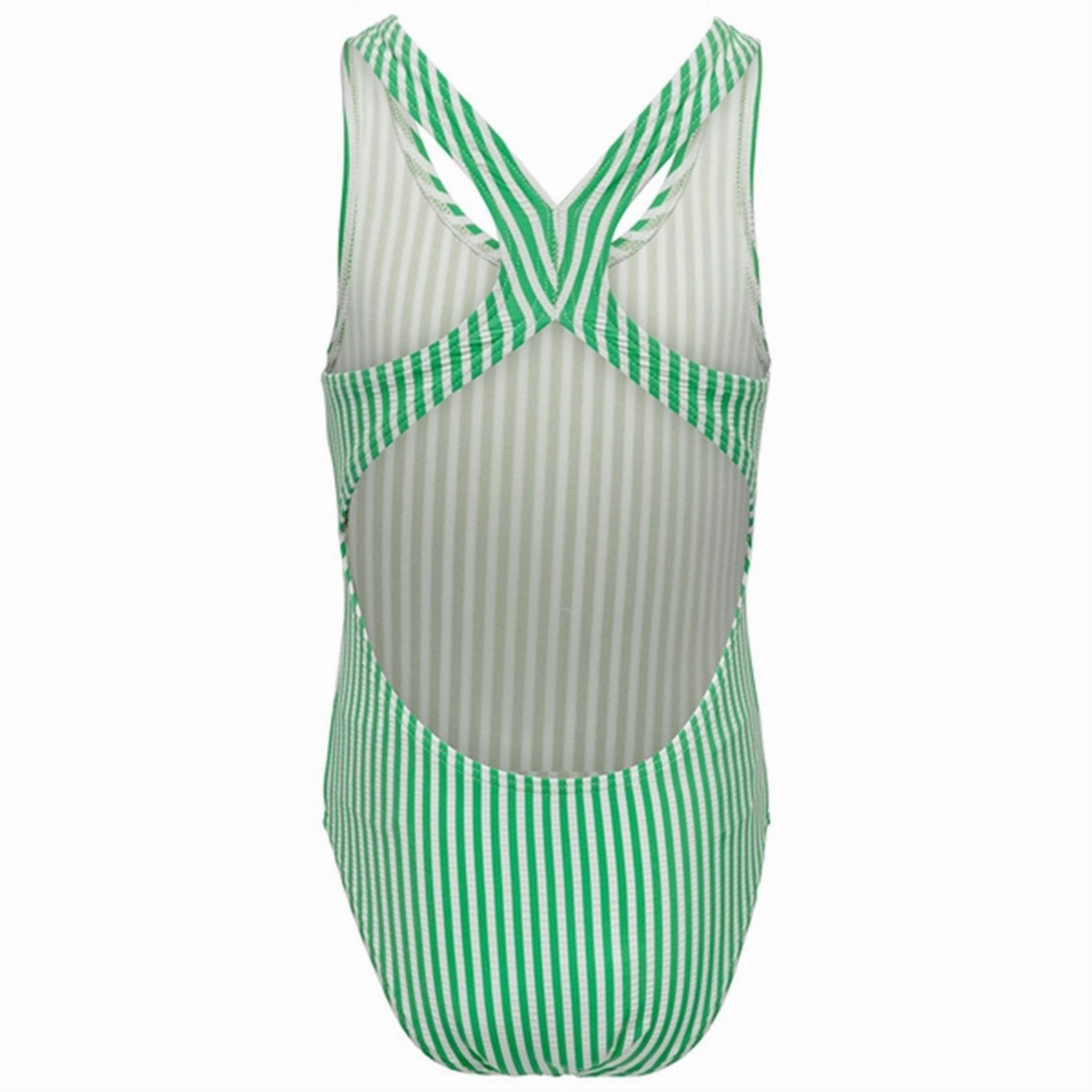 Festival Ready Kids ONLY Kelly Green Kitty Swimsuit
