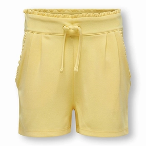 Kids ONLY Lemon Meringue Sania Frill Shorts Quick Dry Fabric