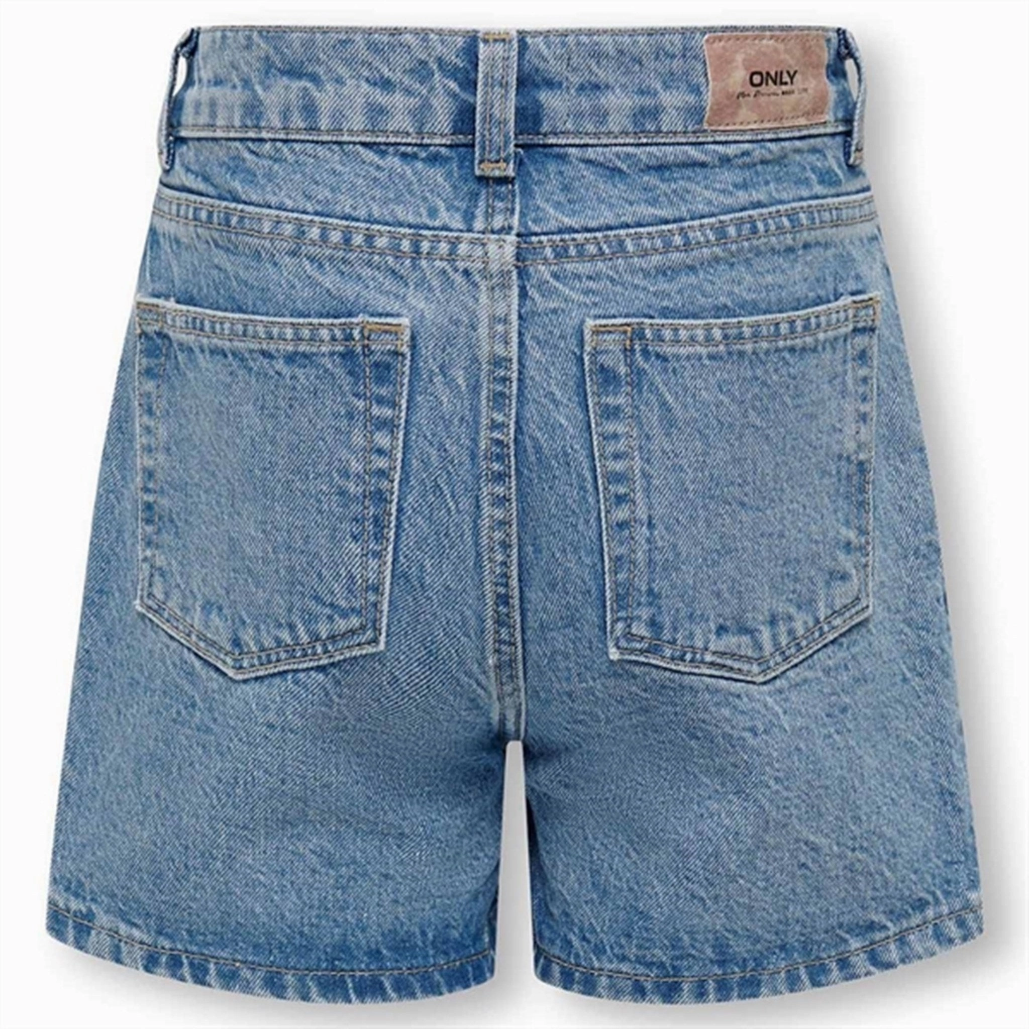 gym kit QuickAccessPockets Kids ONLY Light Blue Denim Fine Denim Shorts