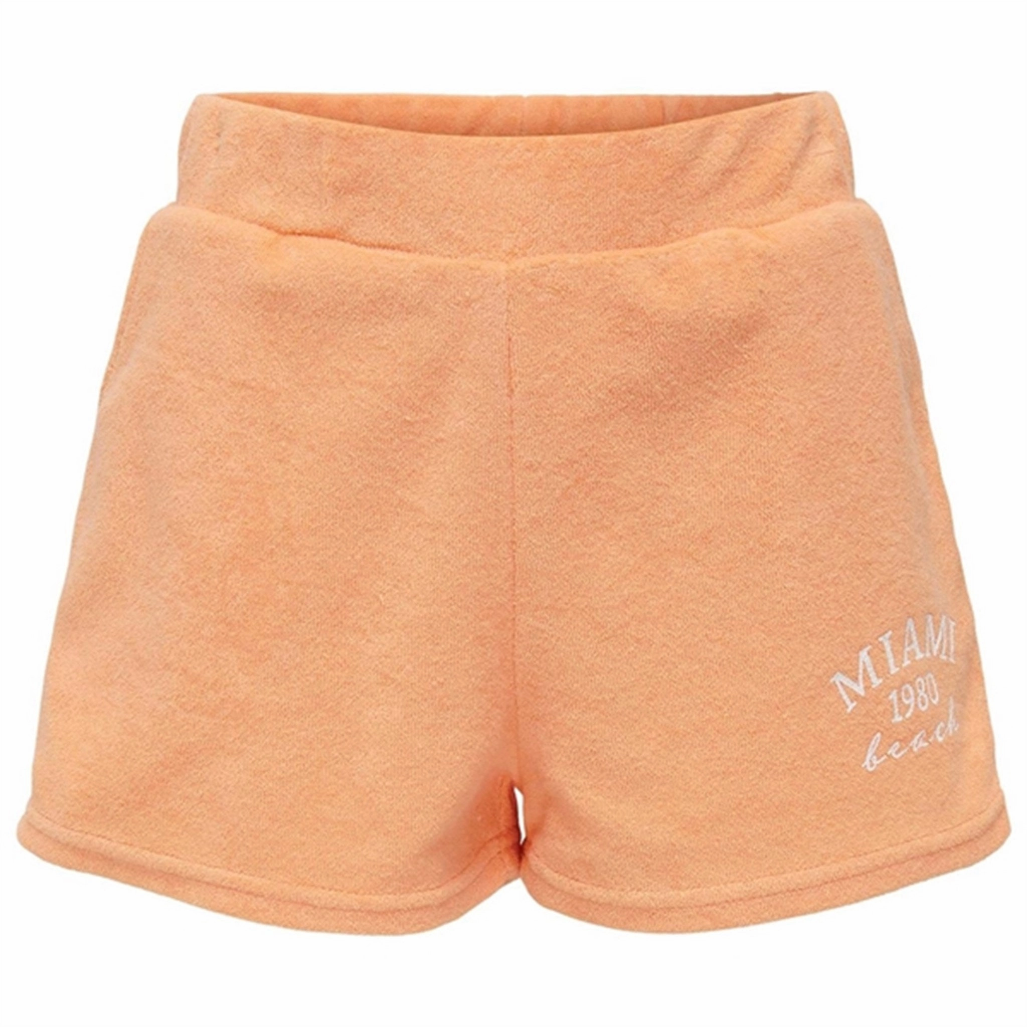 Kids ONLY Orange Chiffon Lelu Sweat Shorts fitness industry overalls