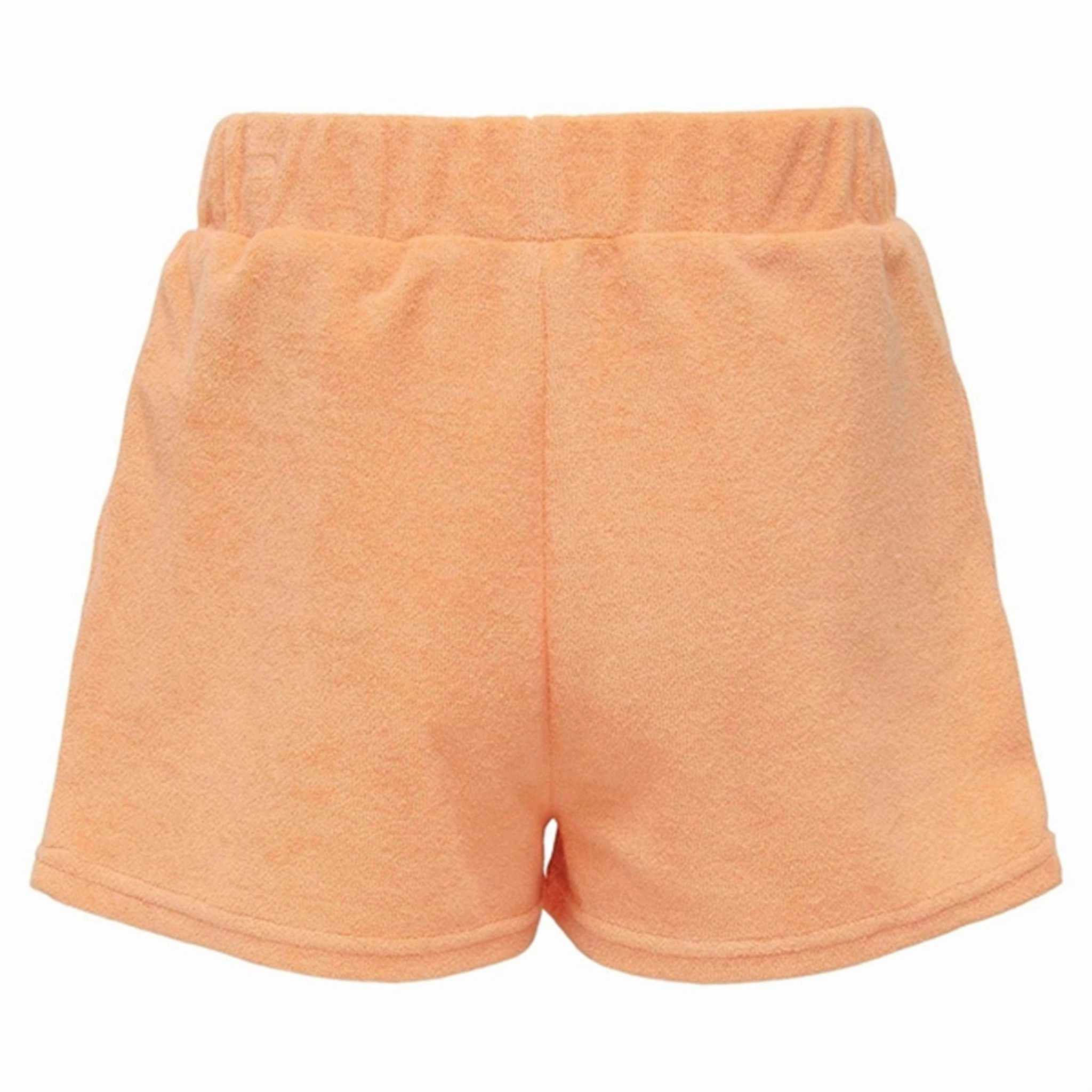 Kids ONLY Orange Chiffon Lelu Sweat Shorts Low Profile Zipper