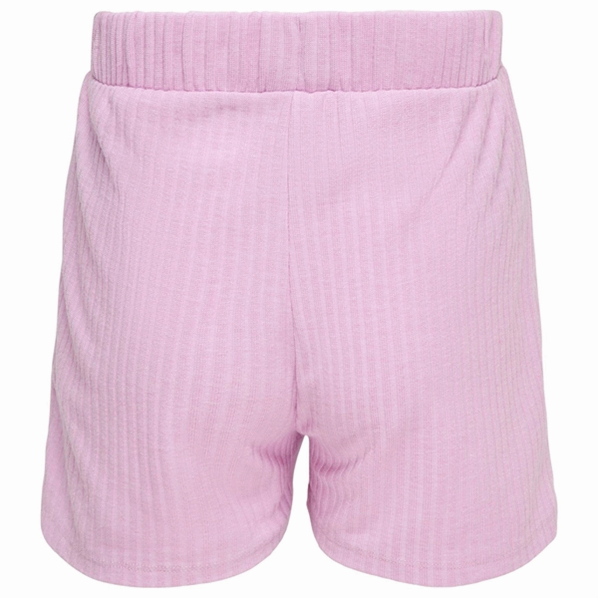 Layered Hem Detail Lightweight Fabric Kids ONLY Orchid Bouquet Nella Shorts