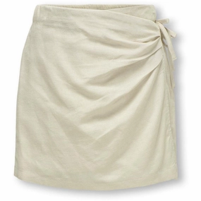 Wrinkle Free Fabric GussetDesign kids ONLY Pumice Stone Brianna Tie Detail Skort