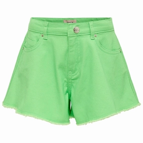 Effortless Look Kids ONLY Summer Green Chiara Wave Shorts